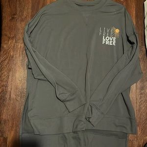 Oversized long sleeve tee